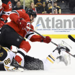 Pastrnak and Ullmark lead Bruins past struggling Devils, 4-3
