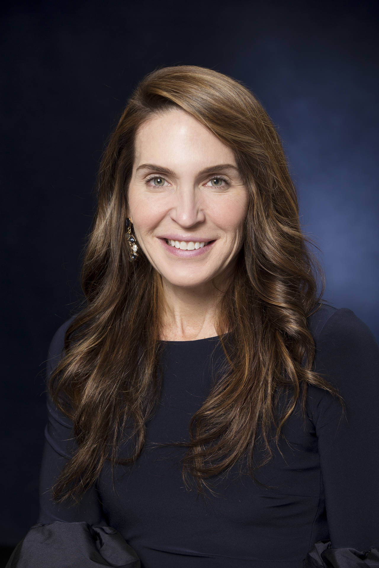 This 2019 photo provided by the Milwaukee Brewers shows Marti Wronski at Miller Park in Milwaukee. ...