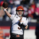 Bengals force late red zone turnover, hold off Pats 22-18