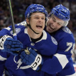 Marner sets Maple Leafs points streak record in OT loss