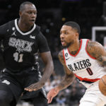 Lillard leads Blazers past Spurs 128-112 for 3rd straight