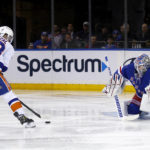 Kakko scores late to lead Rangers to 5-3 win over Islanders