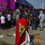 Moroccan fans wait for chance to score free World Cup ticket