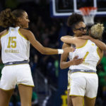 Miles, No. 7 Notre Dame women beat No. 3 UConn; Fudd hurt
