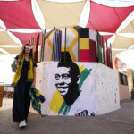 Image of Pelé shines bright for Brazilian fans at World Cup