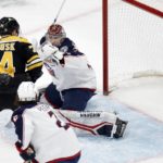 NHL-best Bruins honor Patrice Bergeron; beat Columbus 4-2