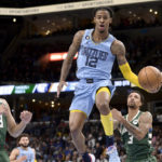 Morant has triple-double as Grizzlies trounce Bucks 142-101