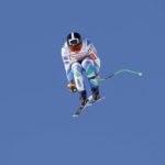 Goggia stuns with downhill win despite broken fingers