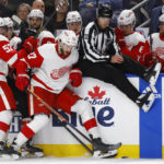 Okposo scores 3 times as Sabres beat Red Wings 6-3