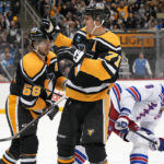 Power-play goals by Malkin, Rust help Pens stop Rangers, 3-2
