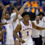 No. 4 Kansas rallies from 15 down to beat Oklahoma St 69-67