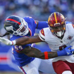 Giants and Commanders tie at 20 as Gano's kick falls short