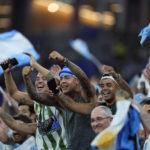Messi fans from Asia cheer on Argentina at World Cup