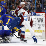 MacKinnon, Compher score 2 apiece, Avs beat Sabres 6-4