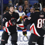 Jack Quinn scores twice, Sabres beat Sharks 6-3