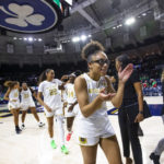 Miles, No. 7 Notre Dame women beat No. 3 UConn; Fudd hurt