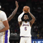 James, Davis carry Lakers past Pistons, 124-117