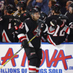 Okposo scores 3 times as Sabres beat Red Wings 6-3