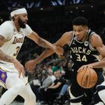 Davis scores 44, LeBron passes Magic as Lakers beat Bucks