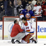 Nelson scores 2 to lead Islanders to 6-4 win over Devils