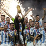 AP PHOTOS: World Cup highlights from Day 24