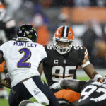 Watson throws TD, wins home debut as Browns down Ravens 13-3