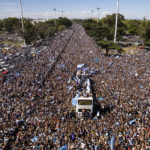 Millions jam Buenos Aires streets to celebrate World Cup win