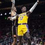 James has season-high 47 on 38th birthday, Lakers beat Hawks