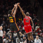 Ayo Dosunmu beats buzzer, Bulls beat Hawks 110-108