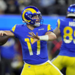 Mayfield rallies Rams past Raiders in final minute, 17-16