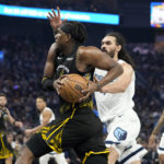 With Curry out, Poole scores 32 and Warriors beat Grizzlies