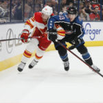 Laine scores on first shot, Blue Jackets beat Flames 3-1