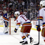 Nelson scores 2 to lead Islanders to 6-4 win over Devils