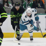 Olfosson's 1st NHL goal powers Stars to 5-2 win over Sharks