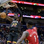 Williamson's 35 points lift Pelicans past Suns, 128-117