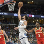 Jones, Brooks power Memphis to 128-103 win over Atlanta