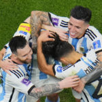 AP PHOTOS: World Cup highlights from Day 20