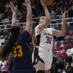 Jones' hot hand powers No. 2 Stanford past rival Cal 90-69