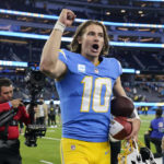 Herbert, short-handed defense lead Chargers past Fins 23-17