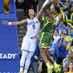 No. 21 UCLA rallies late, hangs on to beat Oregon 65-56