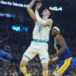 Klay Thompson's 29 points lead Warriors past Hornets 110-105
