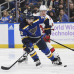 Jordan Martinook has hat trick Hurricanes beat Blues 6-4