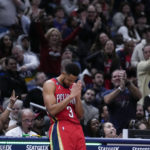 McCollum makes 11 3s, scores 42, Pelicans beat 76ers 127-116