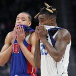Hayes leads Pistons to overtime victory over Mavericks