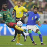 Cameroon beats Brazil 1-0 in final group game at World Cup