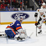 Varlamov makes 21 saves as Islanders blank Blackhawks 3-0