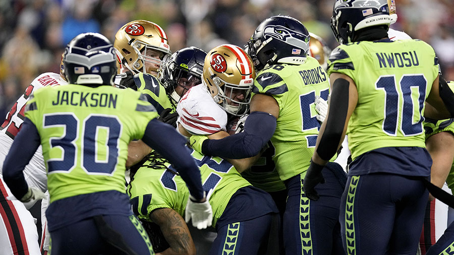 Seattle Seahawks 49ers...