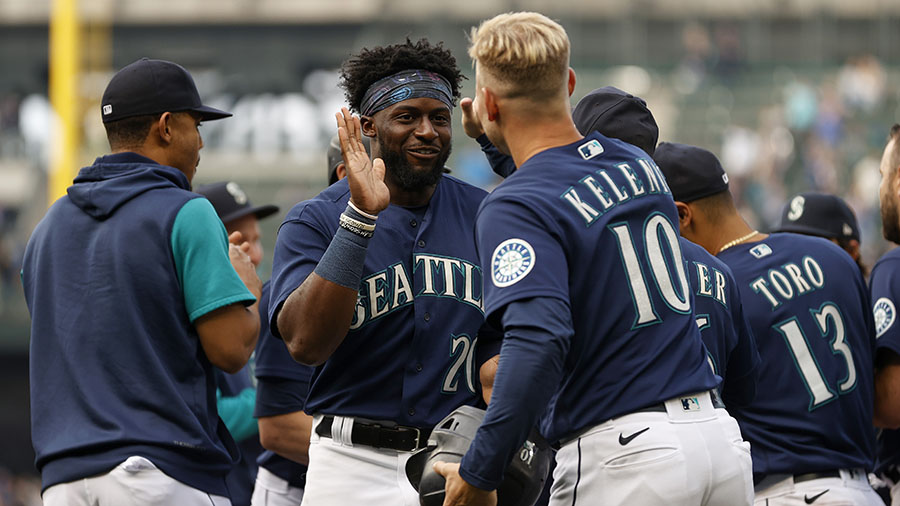 Mariners Taylor Trammell Jarred Kelenic...