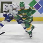 Kaprizov nets pair, Wild stay hot in 5-1 win over Lightning