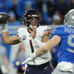 Bears' Fields to miss finale, ending shot at QB rushing mark